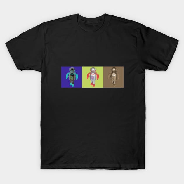 RETRO ROBOTS T-Shirt by CliffordHayes